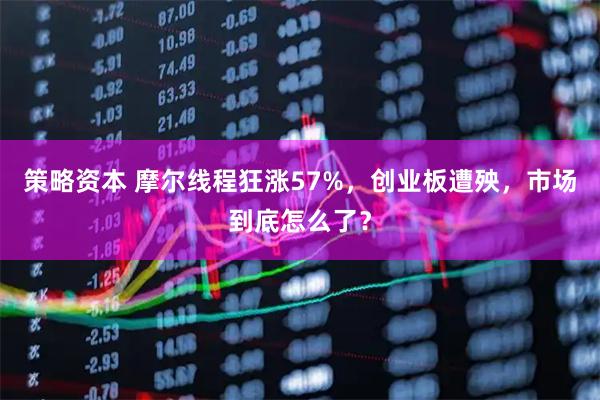 策略资本 摩尔线程狂涨57%，创业板遭殃，市场到底怎么了？